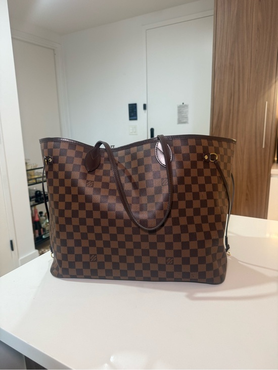 Louis Vuitton Handbags - Louis Vuitton Brown Damier Ebene Canvas Tote